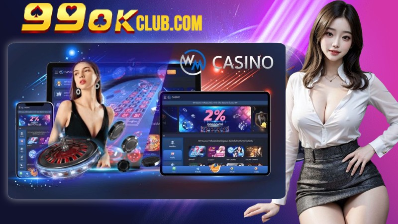 Các sảnh live tại casino wm